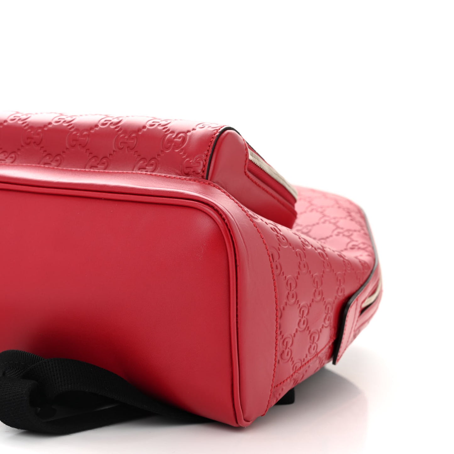 Guccissima Signature Day Backpack Hibiscus Red