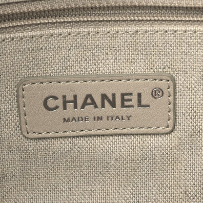 Chanel Mixed Fibers Small Deauville Tote Grey 6 of 11