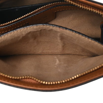 MCM Visetos Studded Small Crossbody Bag Cognac 10 of 10
