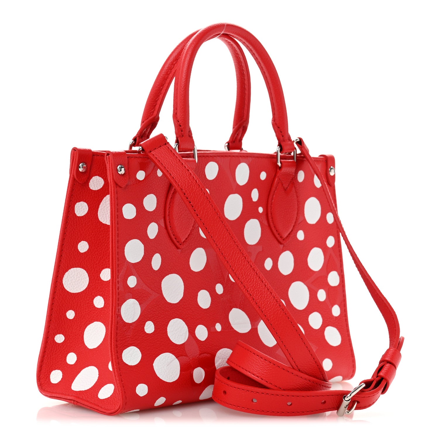 Louis Vuitton LV X YK Empreinte Infinity Dots Onthego PM Rogue White 3 of 10