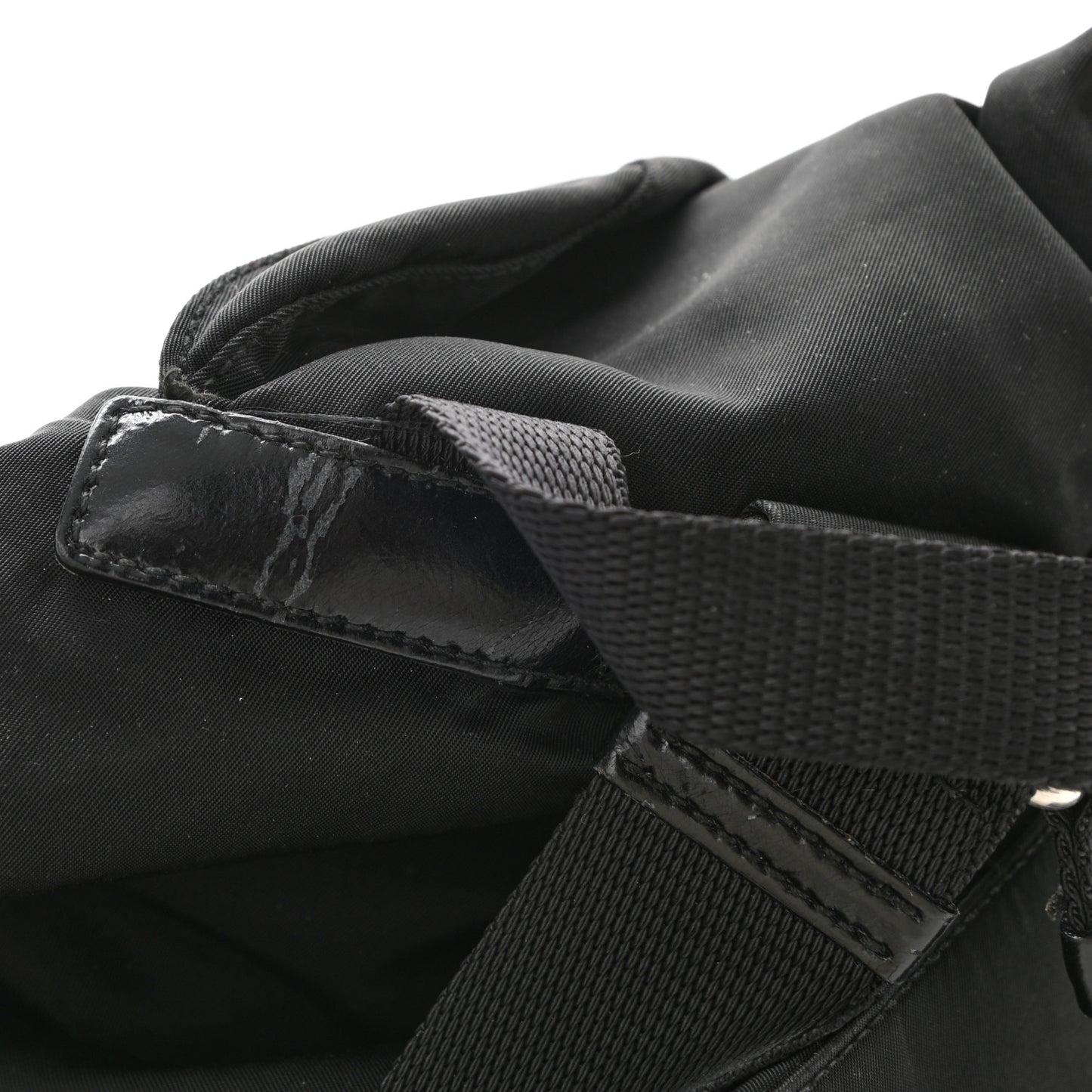 Tessuto Nylon Vela Small Backpack Black