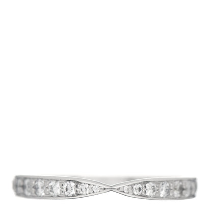 Tiffany Platinum Diamond Harmony Bead-set Band Ring 50 5.5 1 of 5