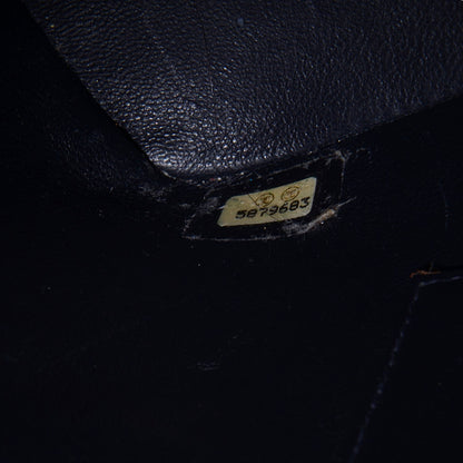 Chanel Caviar Quilted Medallion CC Tote Navy 7 of 8