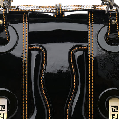 Fendi Patent B Bag Black 6 of 11