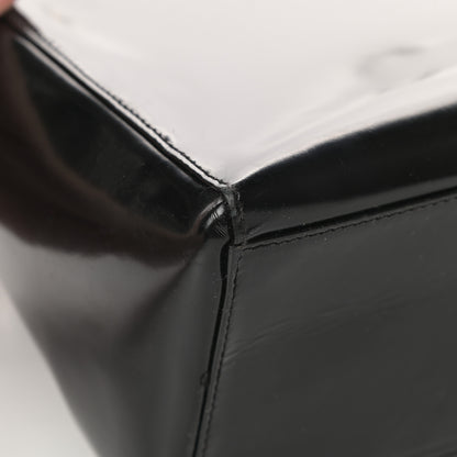 Christian Dior Glazed Calfskin Medium Lady Dior Black 12 of 15