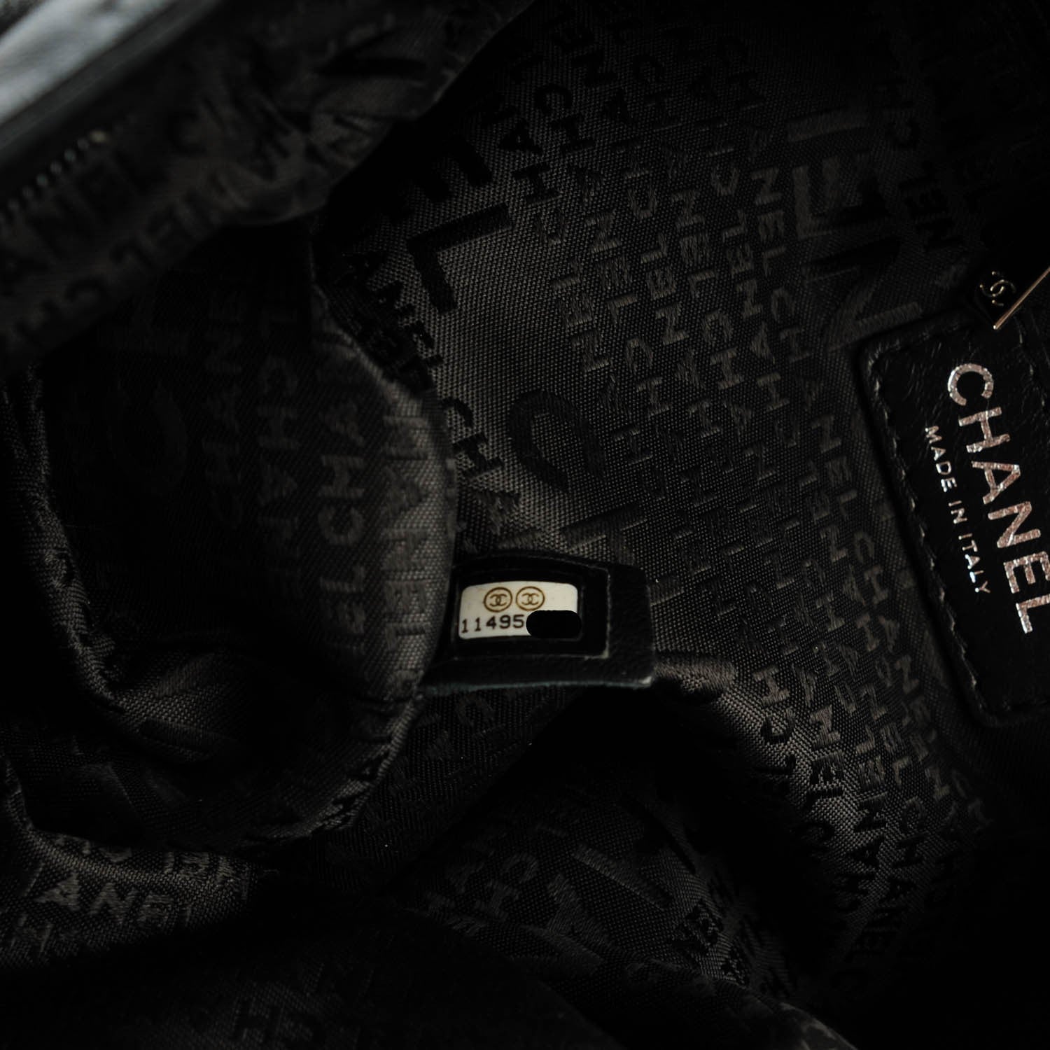 Chanel Lambskin Large Ultimate Soft Tote Black 7 of 7