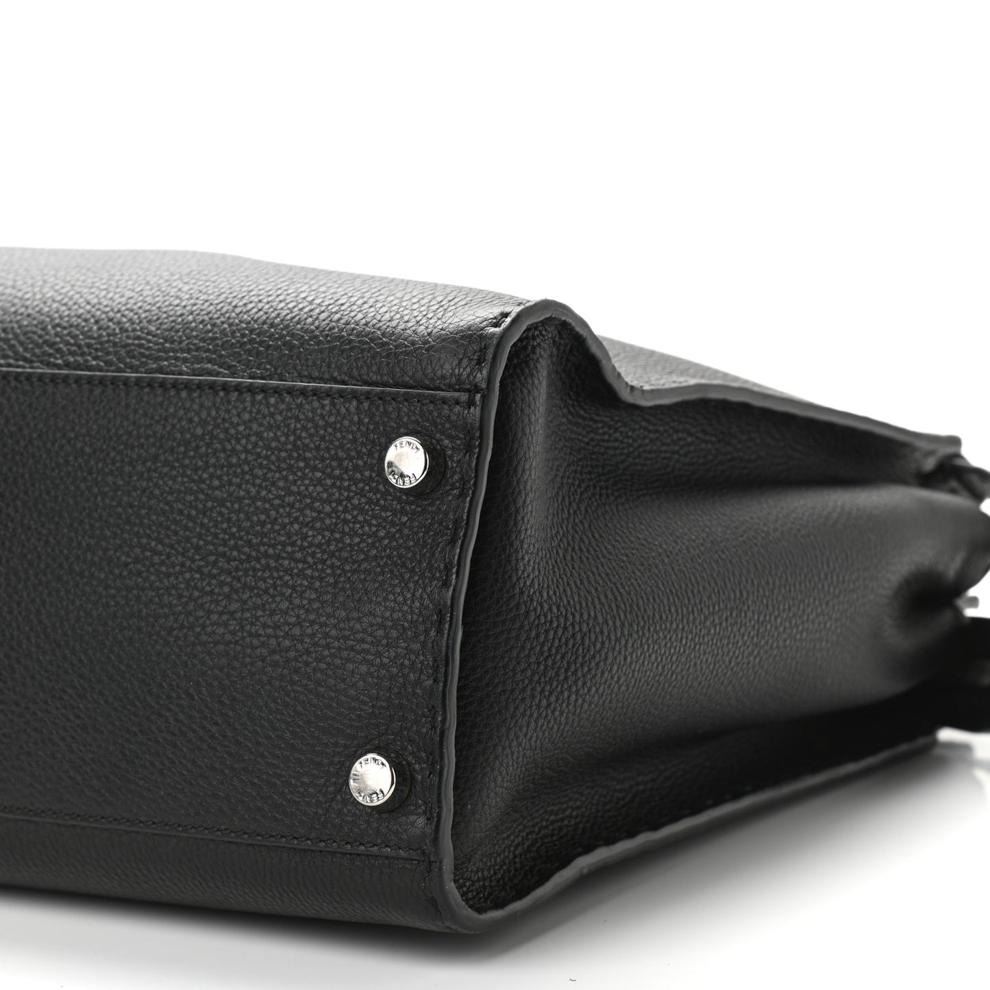 Cuoio Romano Selleria Monster Eyes Inlay Large Mens Peekaboo Iconic Essential Satchel Black Sunflower