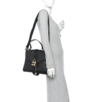 Chloe Grained Calfskin Medium Aby Day Shoulder Bag Black 2 of 10