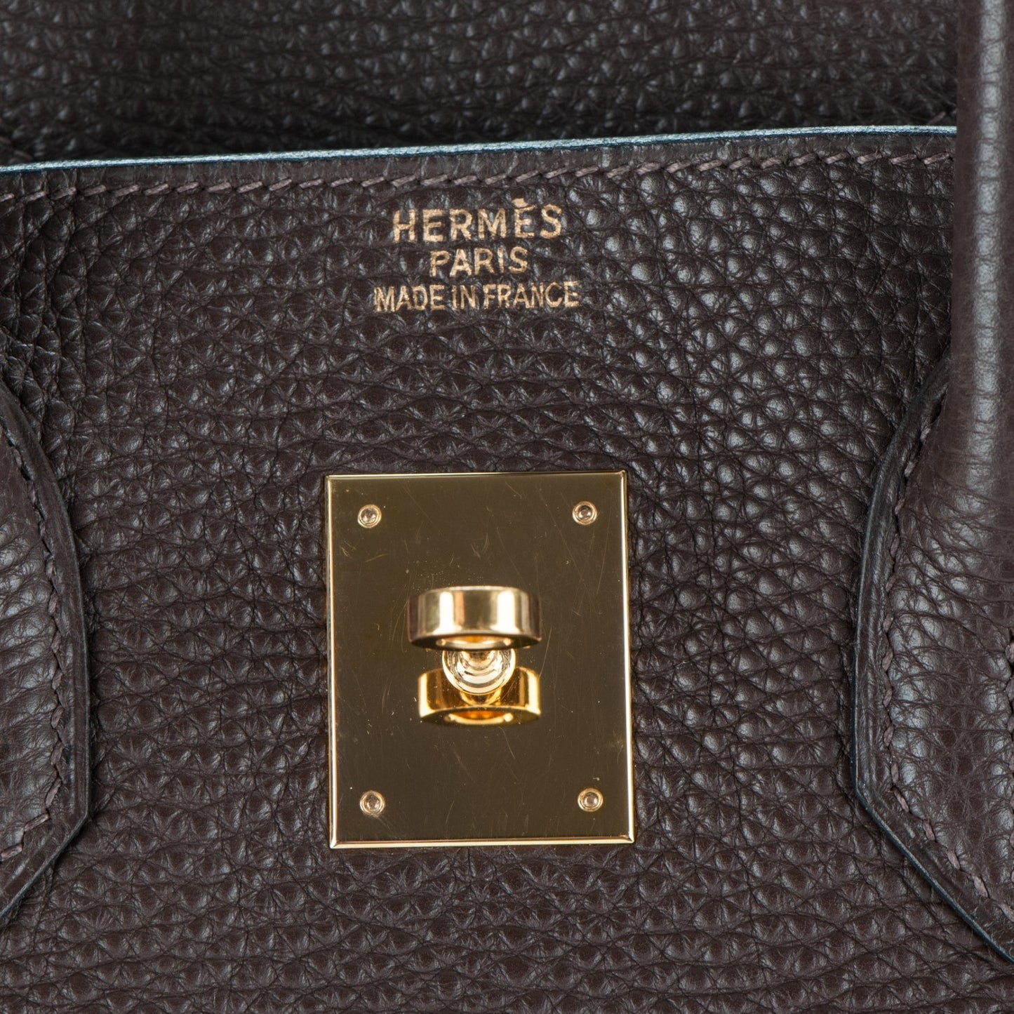 Togo Birkin 35 Chocolate