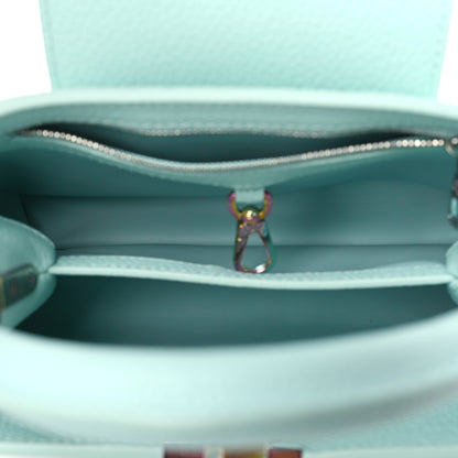 Louis Vuitton Taurillon Capucines BB Iridescent Topaz 5 of 8