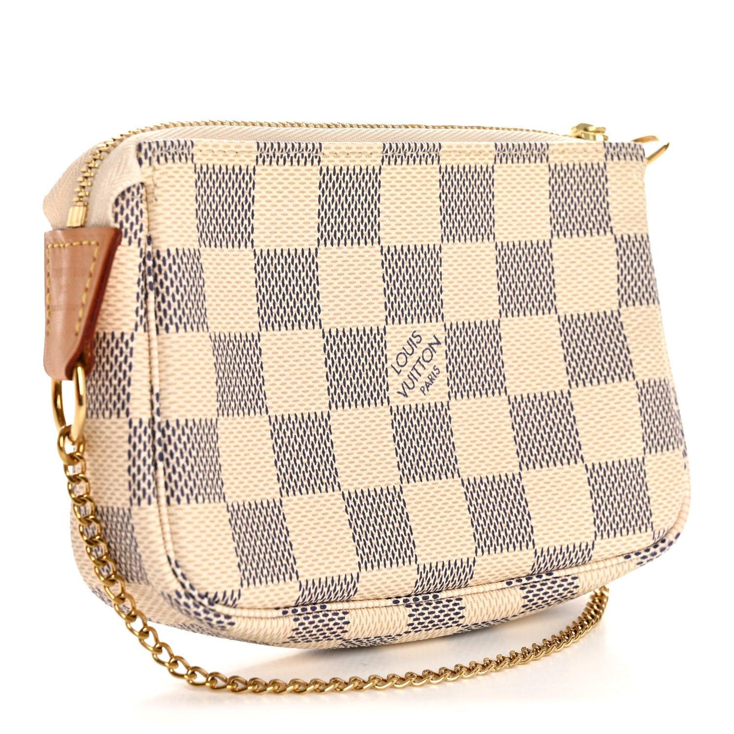Louis Vuitton Damier Azur Mini Pochette Accessories 3 of 8