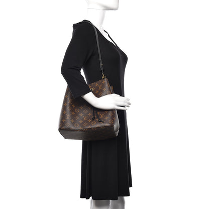 Louis Vuitton Monogram Neonoe MM Black 2 of 10