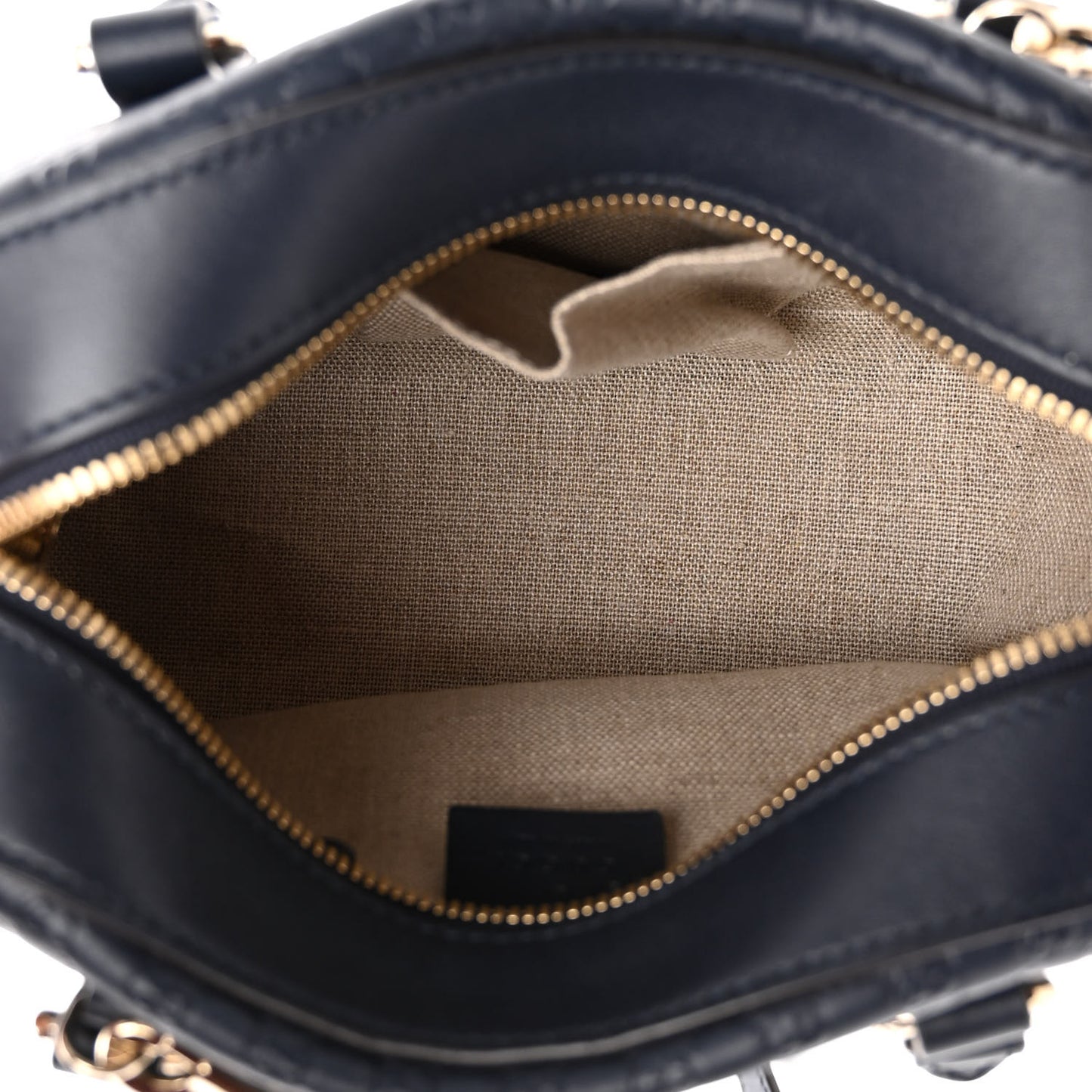 Soft Microguccissima Small Crossbody Bag Blue