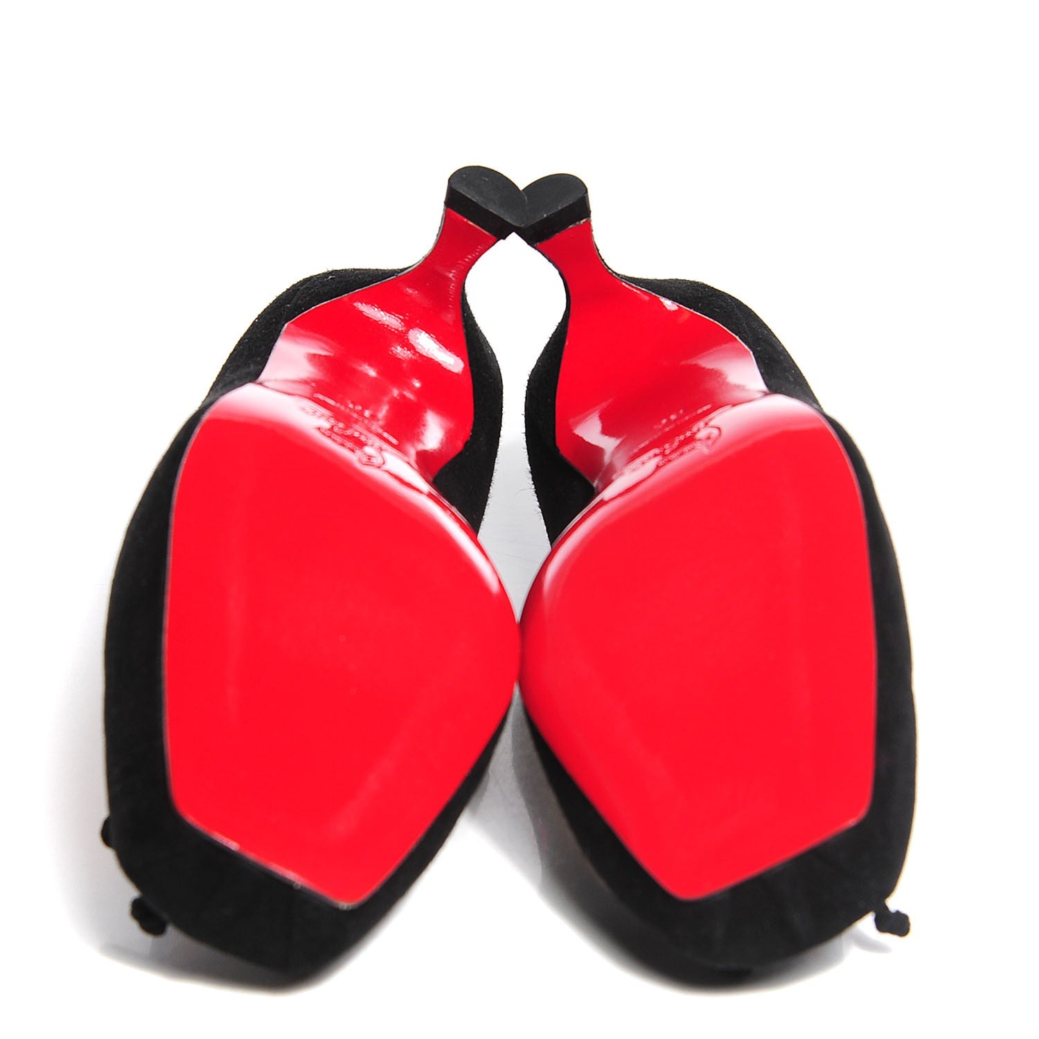 Christian Louboutin Suede Lola 45 Pumps 36 Black 5 of 6