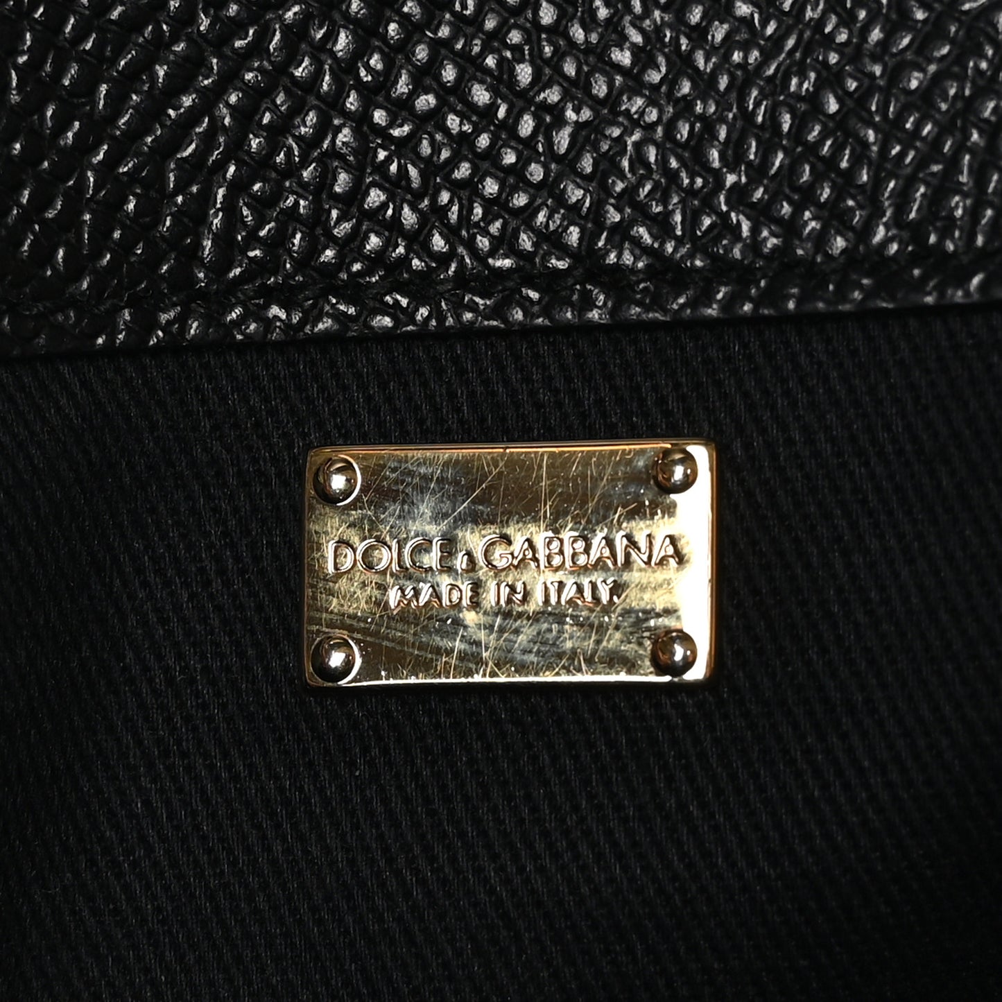 DOLCE & GABBANA Dauphine Mini Miss Sicily Bag Black