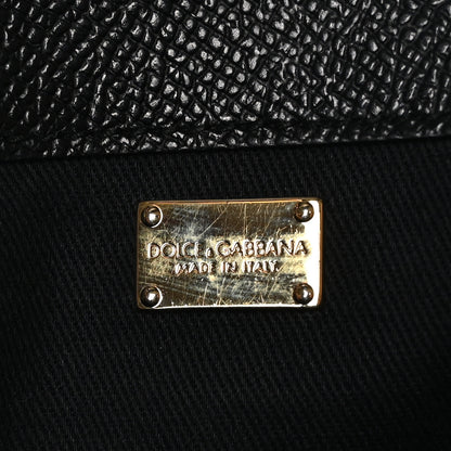 Dolce & Gabbana DOLCE & GABBANA Dauphine Mini Miss Sicily Bag Black 6 of 10