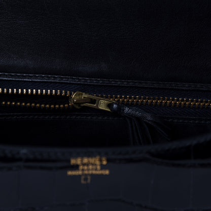 Hermes Shiny Alligator Constance 23 Black 19 of 25