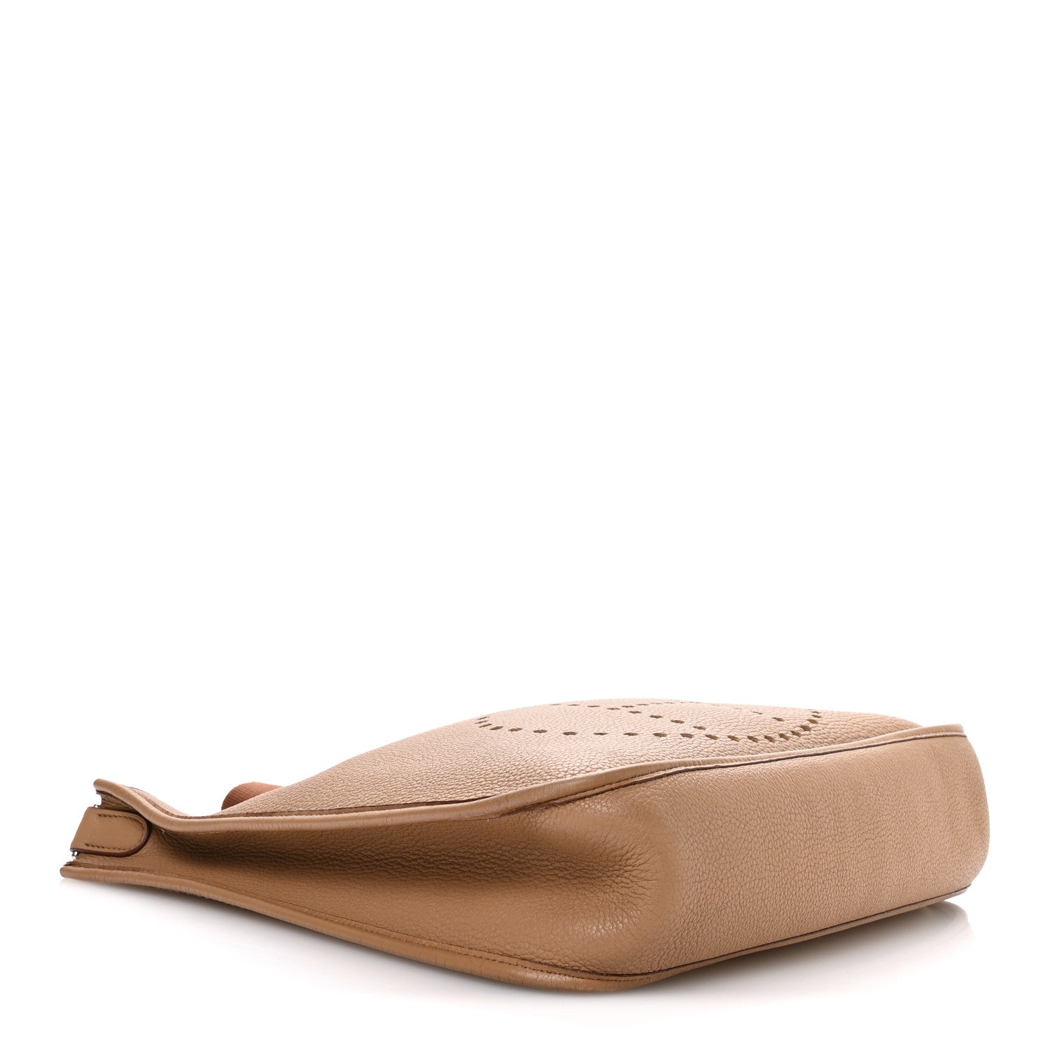 Hermes Taurillon Clemence Evelyne GM Tabac Camel 1813466