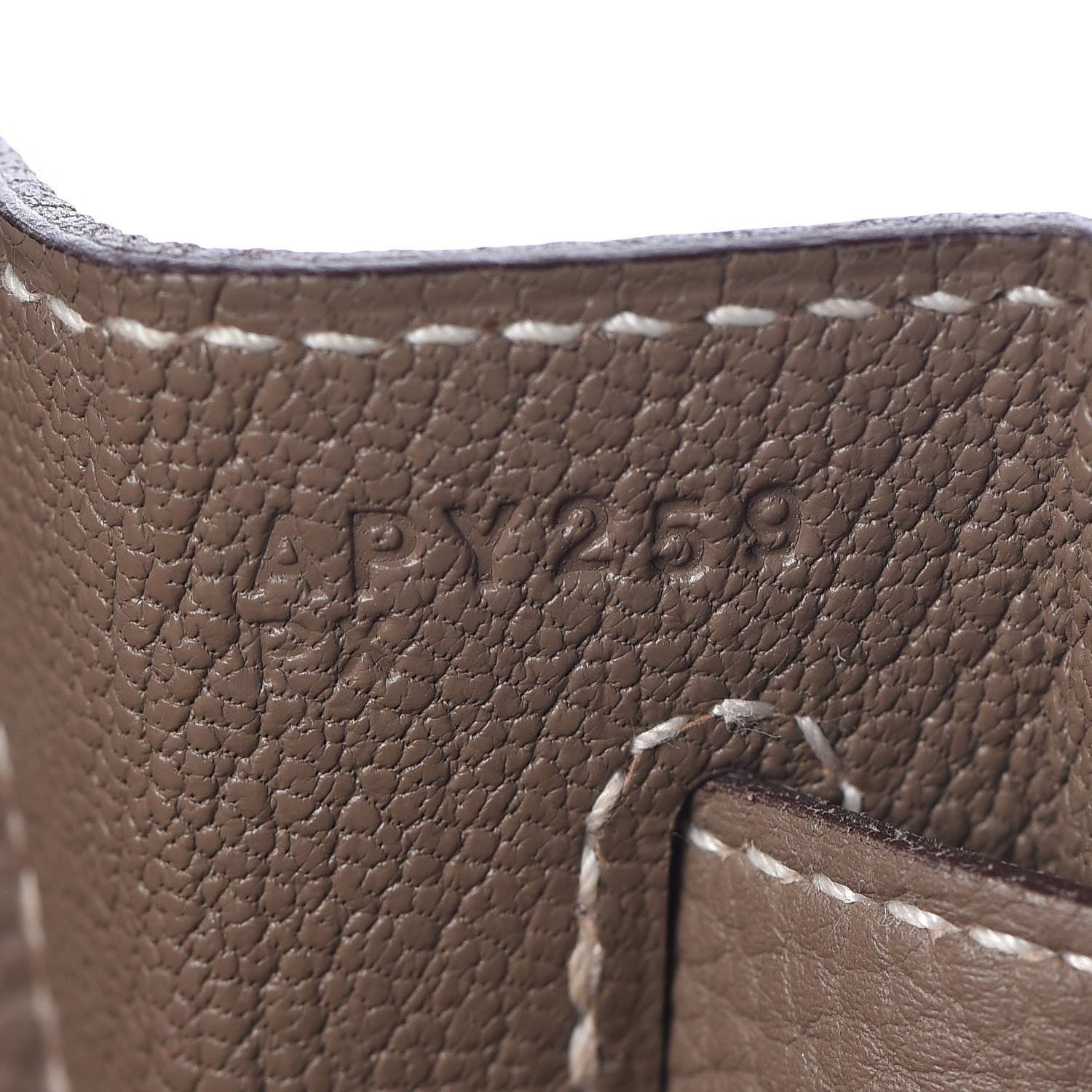 Hermes Togo Kelly Retourne 32 Etoupe 22 of 38