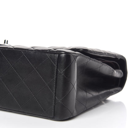 Chanel Lambskin Quilted Maxi Double Flap Black 8 of 12