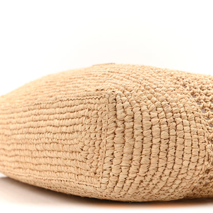 Saint Laurent Raffia Icare Shopping Tote Natural 10 of 10