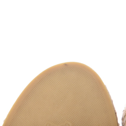 Gucci Nappa Matelasse GG Marmont Espadrille Slide Sandals 40.5 Black 11 of 12
