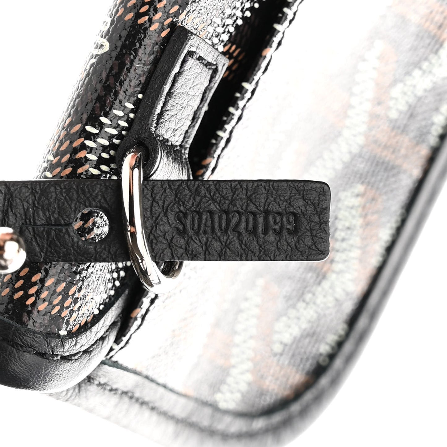 Goyardine Reversible Mini Anjou Black