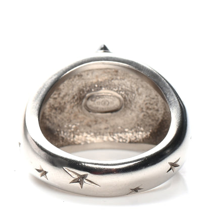 Chanel Metal CC Star Ring 6.25 Silver 4 of 6