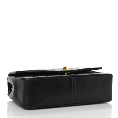 Chanel Lambskin Quilted Medium Single Flap Black 4 of 16