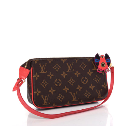 Louis Vuitton Monogram Totem Pochette Accessories Flamingo 3 of 11