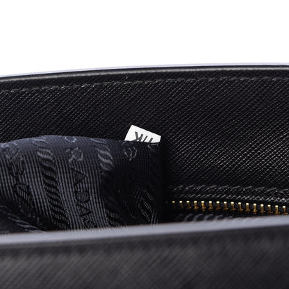 Prada Saffiano Lux Small Tote Nero Black 7 of 10