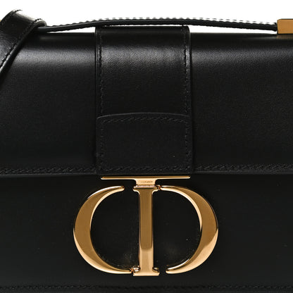 Christian Dior Smooth Calfskin Micro 30 Montaigne Flap Bag Black 7 of 10