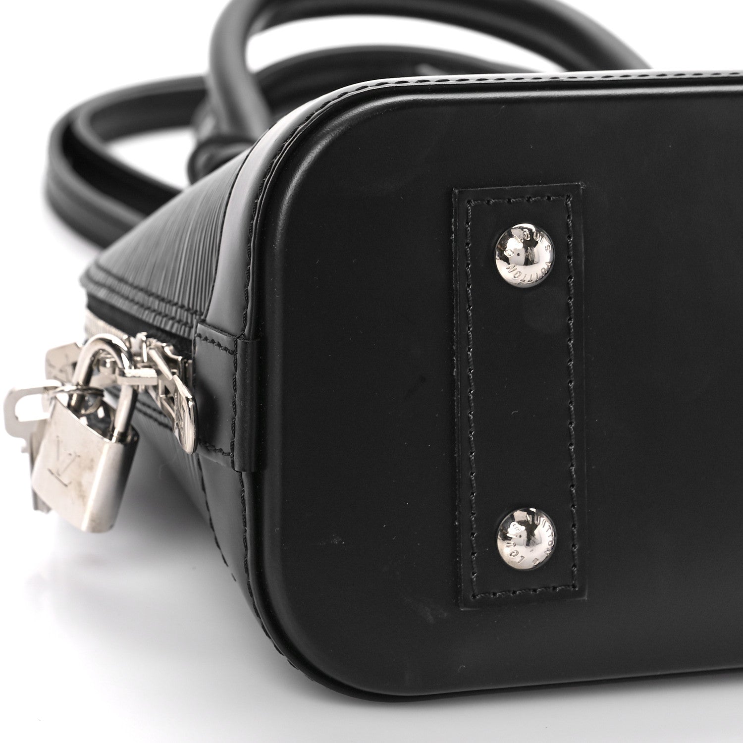 Louis Vuitton Epi Alma BB Black 6 of 7