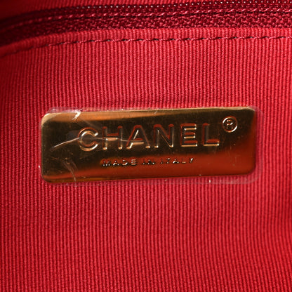 Chanel Lambskin Quilted Medium Chanel 19 Flap Black 5 of 10