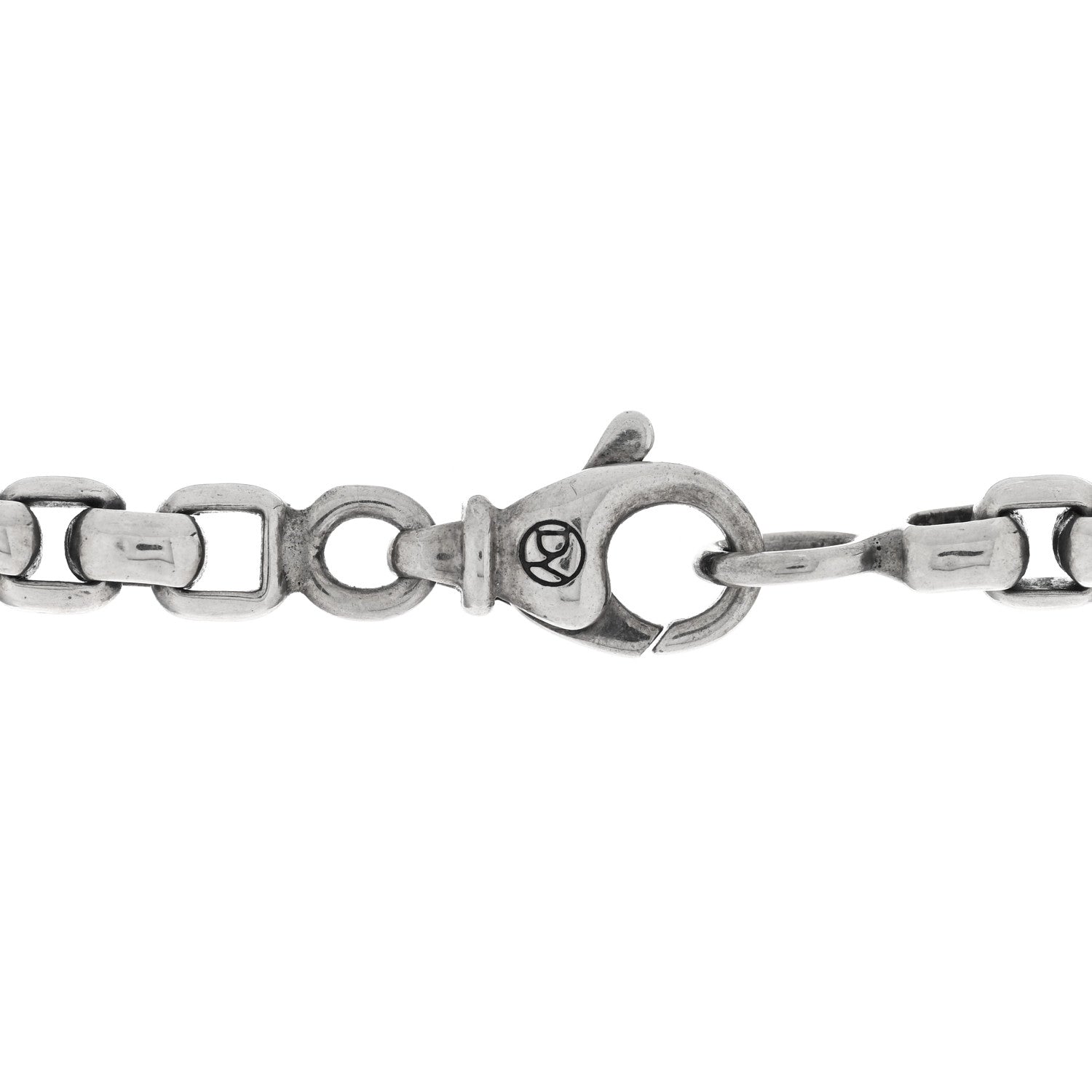 David Yurman Sterling Silver 2.7mm Small Box Chain Necklace 22" 4 of 4
