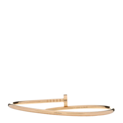 Cartier 18K Yellow Gold Small Juste Un Clou Bracelet 17 2 of 4