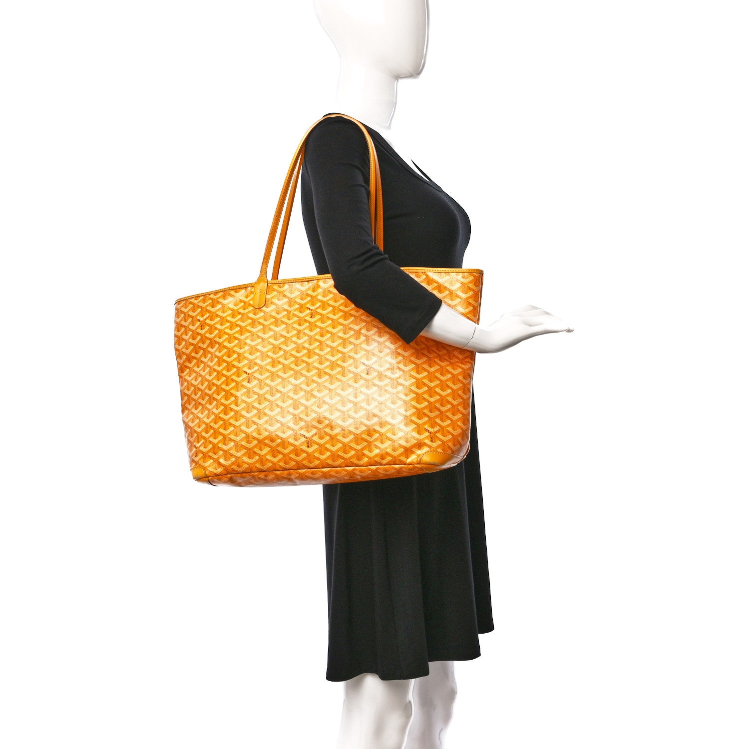 Goyard Goyardine Artois MM Yellow 2 of 16