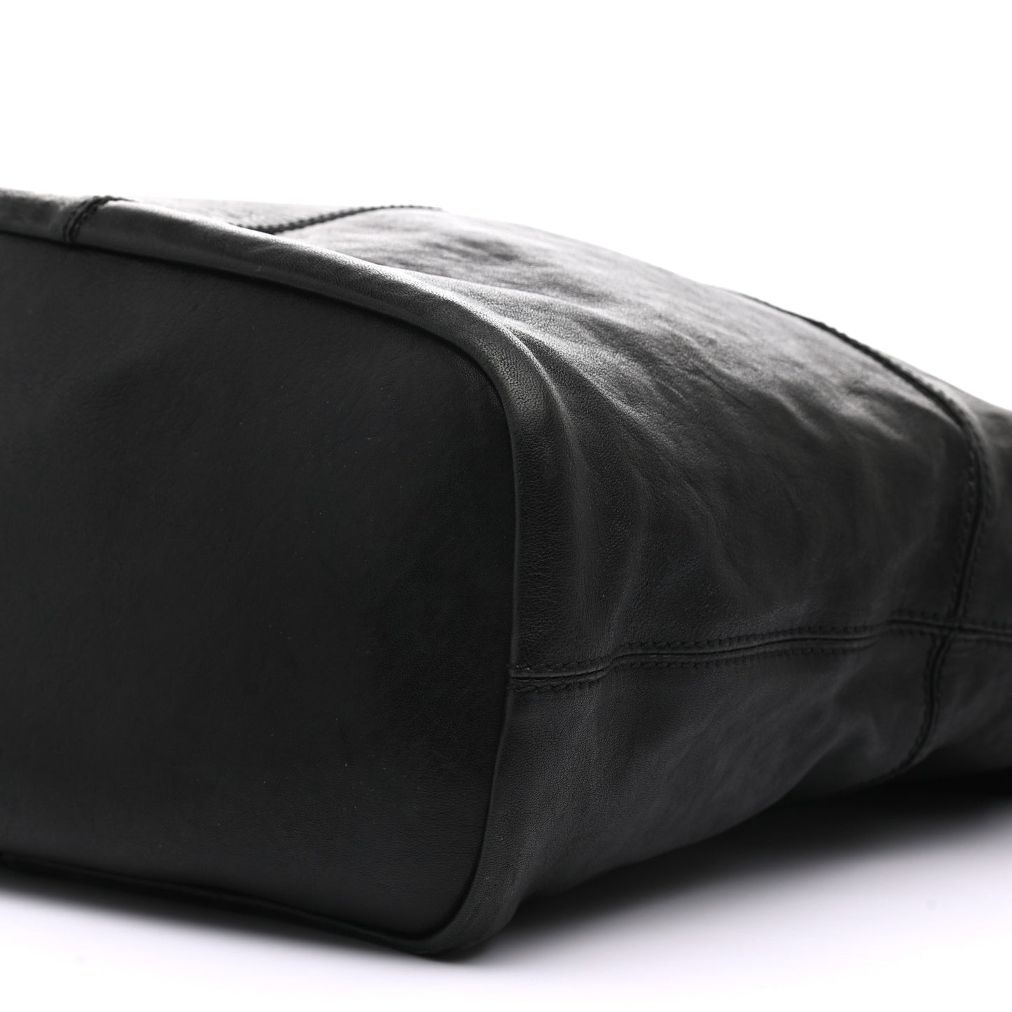 Lambskin Nightingale North South Tote Black