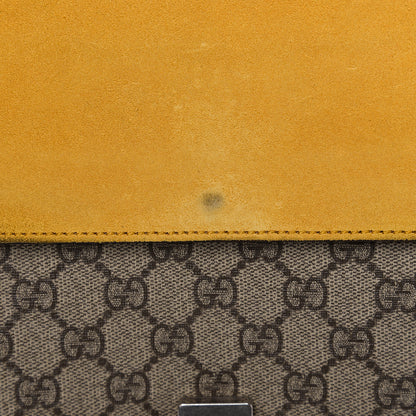 Gucci GG Supreme Monogram Medium Dionysus Shoulder Bag Yellow 7 of 13