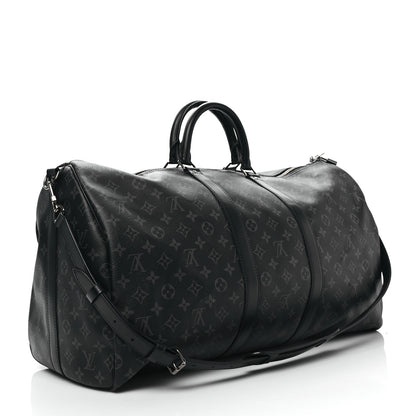 Louis Vuitton Monogram Eclipse Keepall Bandouliere 55 2 of 9