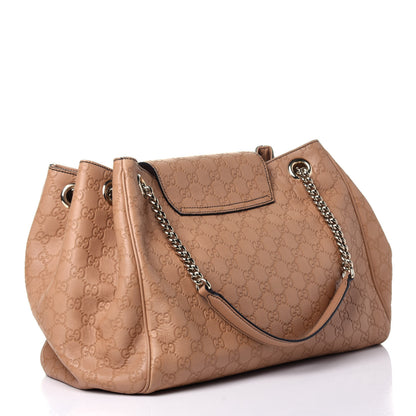 Gucci Guccissima Medium Emily Shoulder Bag Camelia 2 of 11