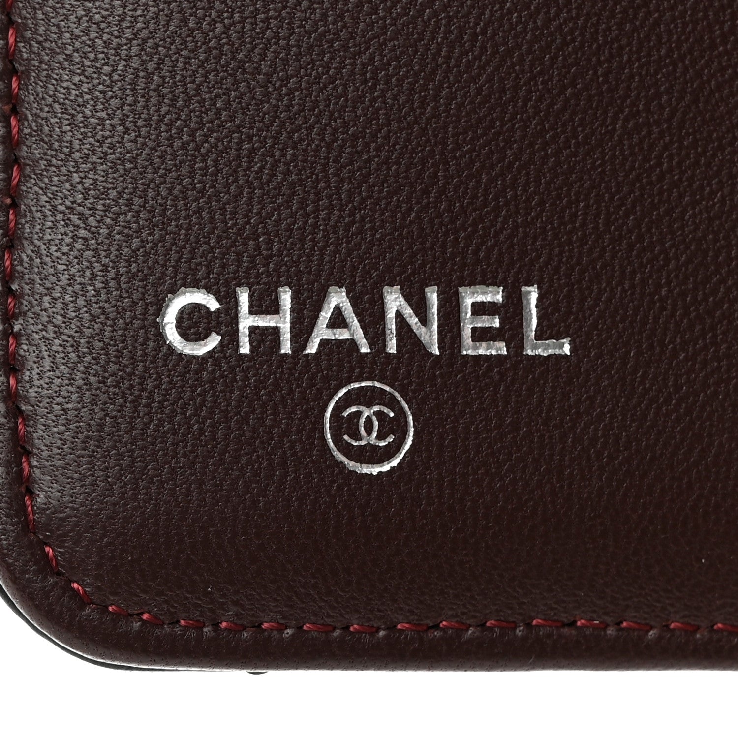 Chanel Lambskin Quilted Zipped Pocket Wallet Black 7 of 15