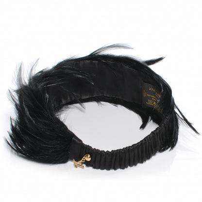 Louis Vuitton Fetish Feather Headband Black 4 of 6