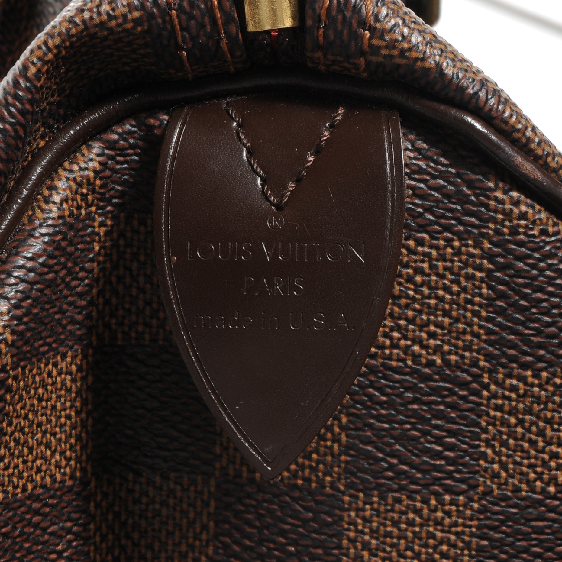 Louis Vuitton Damier Ebene Speedy 35 7 of 7