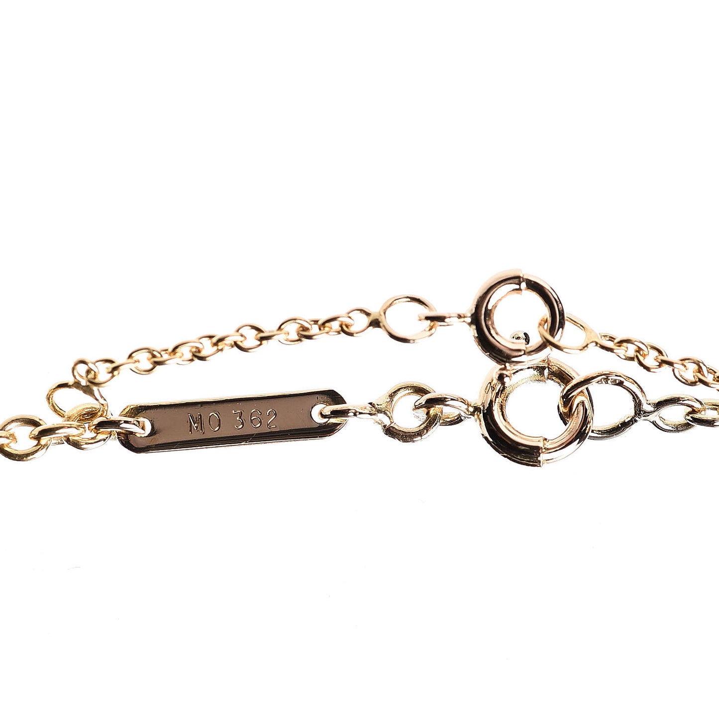 18K Pink Yellow White Gold Trinity Pendant Necklace