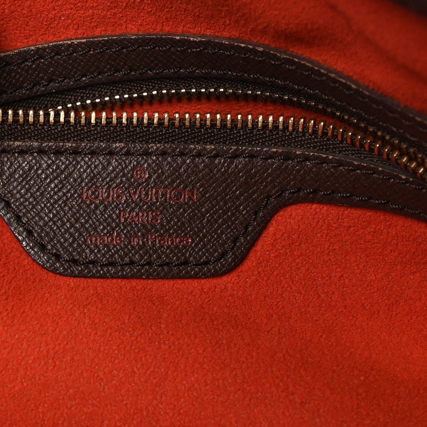 Louis Vuitton Damier Ebene Marais Bucket 23 7 of 10