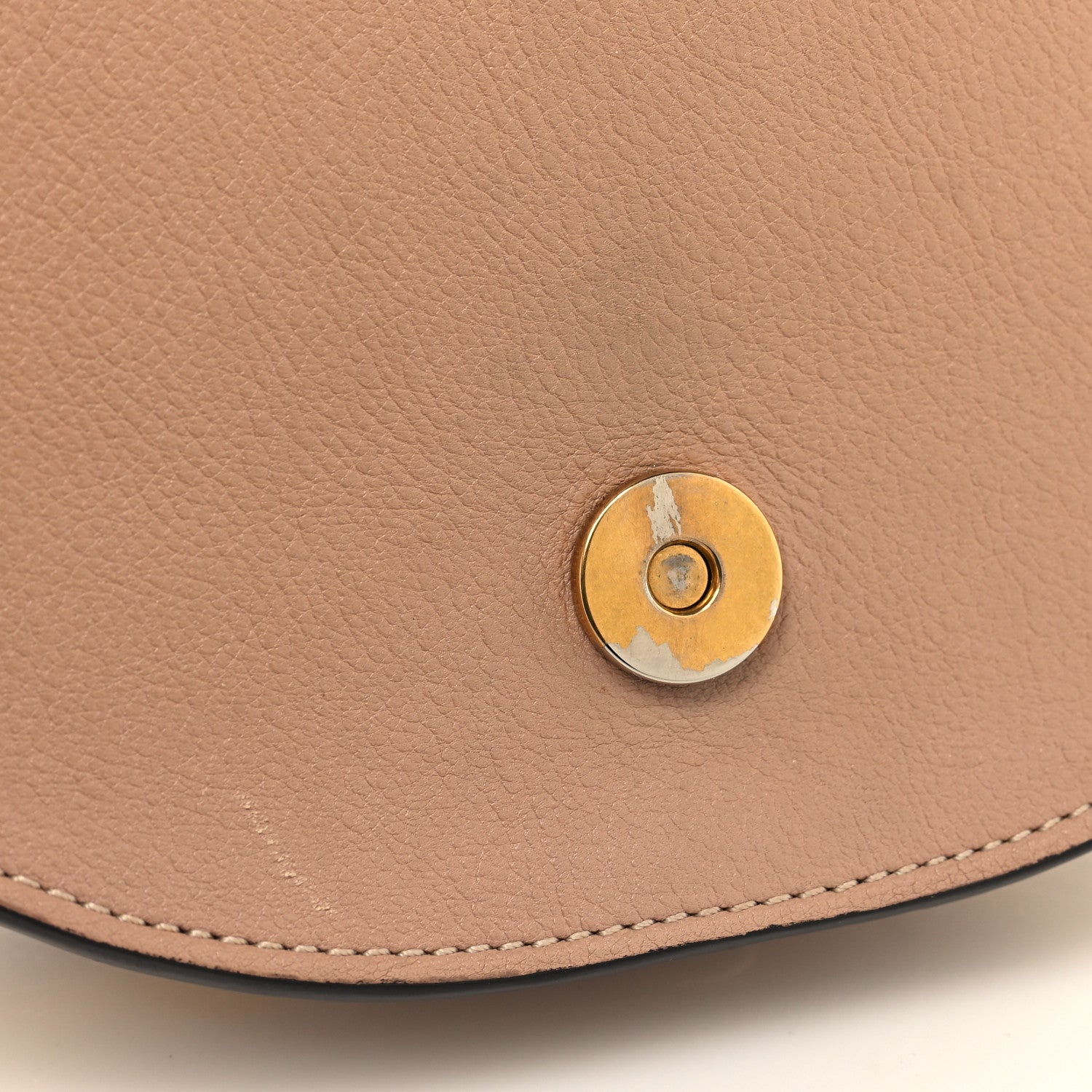 Chloe Calfskin Small Nile Bracelet Minaudiere Bag Biscotti Beige 10 of 10