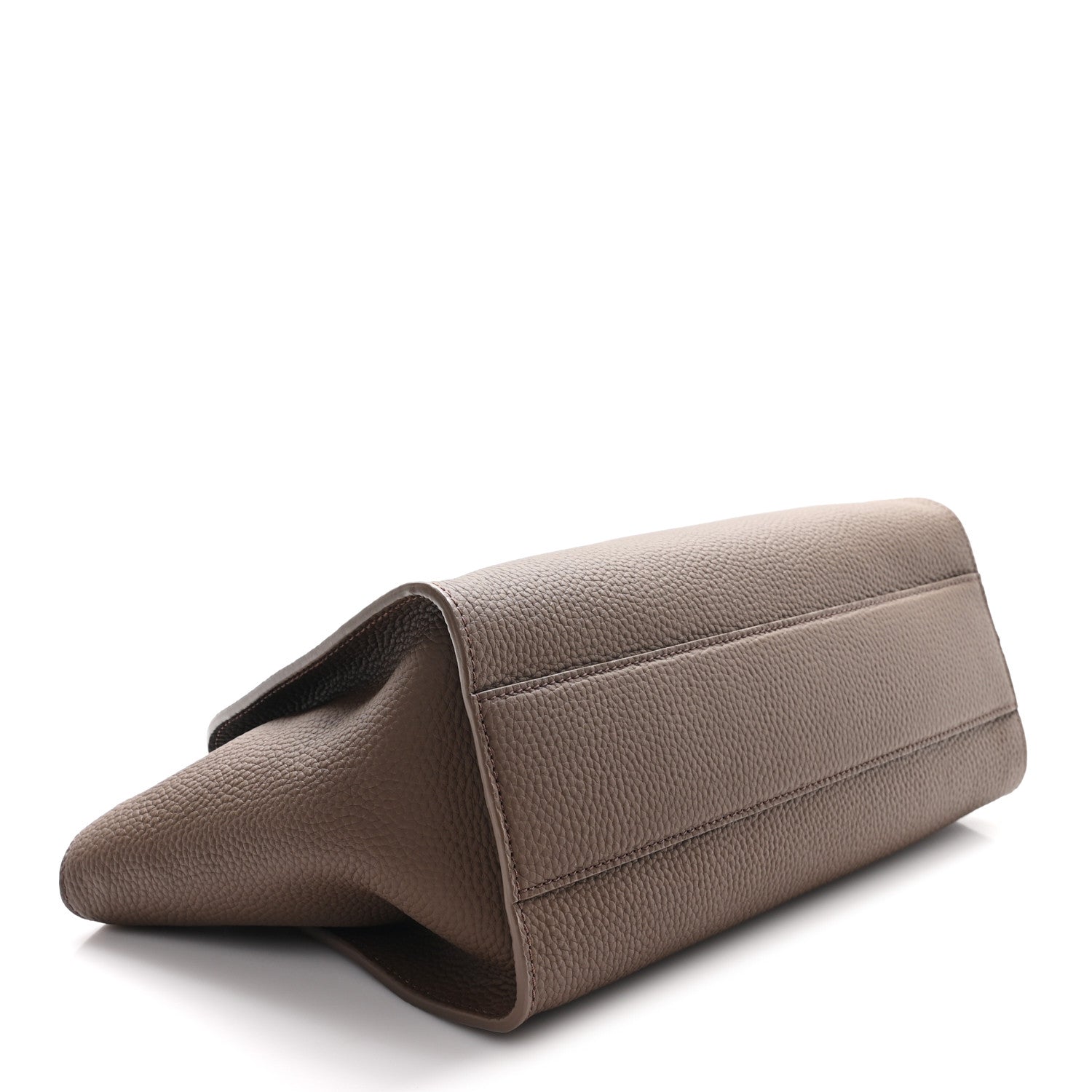 The Row Grained Calfskin Marlo 12 Tote Bag Dark Olive 4 of 9