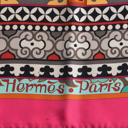 Hermes Silk La Femme Aux Semelles De Vent Scarf 90 4 of 7