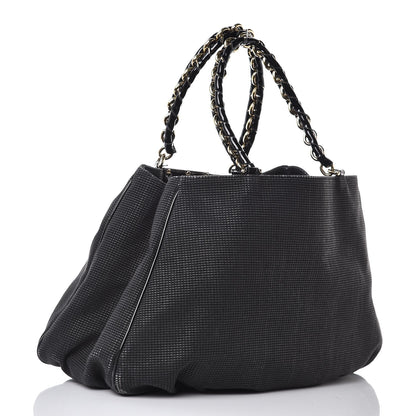 Fendi Canvas Mia Tote Black 5 of 27